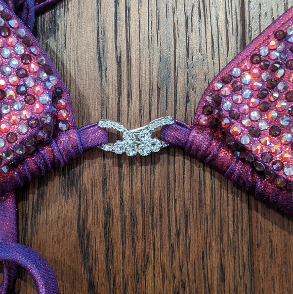 Ingrid Romero Competition Bikini Purple - Picture 3 of 12